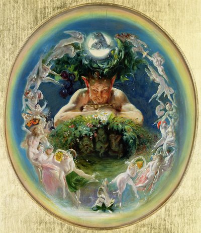 花仙子与仙女》，约 1834 年 作者 丹尼尔·麦克利斯