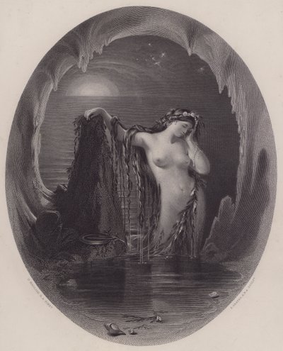 The Origin of the Harp (engraving) 作者 丹尼尔（后）麦克莱斯