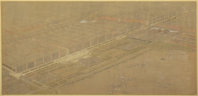 板块114来自《芝加哥规划》，1909年：芝加哥。拟议的密歇根大道和公园路... 作者 丹尼尔伯纳姆