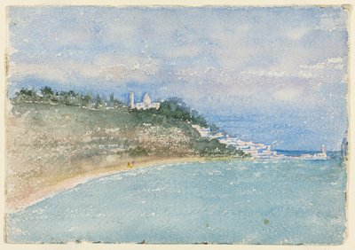 北非阿尔及尔的西点，旅行素描，1896年。 作者 丹尼尔伯纳姆