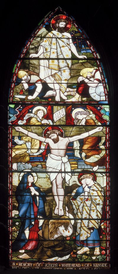 The Crucifixion，Paisley Abbey，Cottier＆Co，1874 作者 丹尼尔·科蒂尔