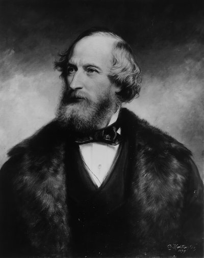 赛勒斯·菲尔德（Cyrus W.Field），1879年。 作者 丹尼尔·亨廷顿