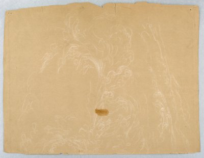 素描，云，约 1840 年 作者 丹尼尔·亨廷顿