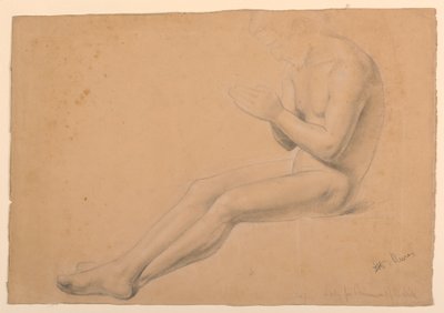 绘画，"病人的圣餐 "研究，1844-45 年 作者 丹尼尔·亨廷顿