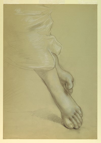 素描，《正义与和平》研究，1878 年 作者 丹尼尔·亨廷顿