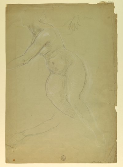 素描，《正义与和平》研究，1886 年 作者 丹尼尔·亨廷顿