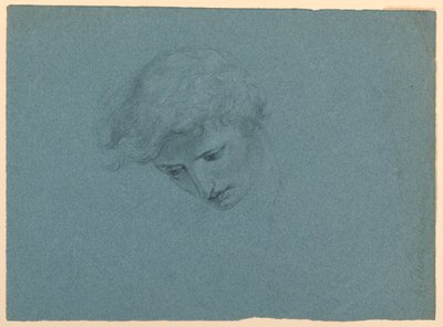 素描，《梅西的梦》研究，1857 年 作者 丹尼尔·亨廷顿