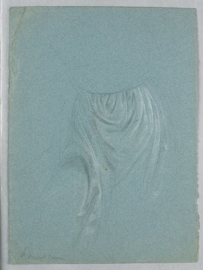 素描，《梅西的梦》研究，1857 年 作者 丹尼尔·亨廷顿