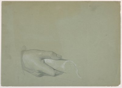 素描，"贡金 "研究，1852 年 作者 丹尼尔·亨廷顿