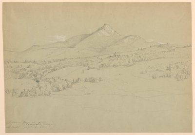 从塔姆沃斯村附近的山上俯瞰乔科鲁阿山 作者 丹尼尔·亨廷顿