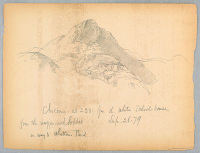 前往惠顿池塘的乔科鲁阿山 作者 丹尼尔·亨廷顿