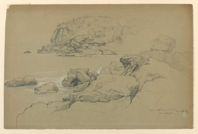 沙漠山，靠近 Schooner Head 作者 丹尼尔·亨廷顿