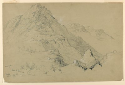 上山途中，乔科鲁阿山顶，向北眺望 作者 丹尼尔·亨廷顿