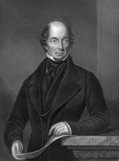 约翰·罗素（John Russell）1792-1878年，第一名伯爵·罗素，英国政治家，1857年。 作者 丹尼尔·约翰·庞德