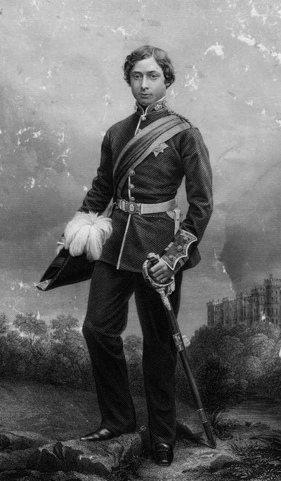 威尔士亲王，c1851。 作者 丹尼尔·约翰·庞德