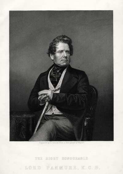 威廉·穆勒（William Maule）1700-1782年，潘慕尔第一伯爵，士兵和政治家，建于1880年。 作者 丹尼尔·约翰·庞德