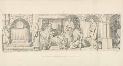 哈罗德从诺曼底回来，向忏悔者爱德华献礼 作者 Daniel Maclise