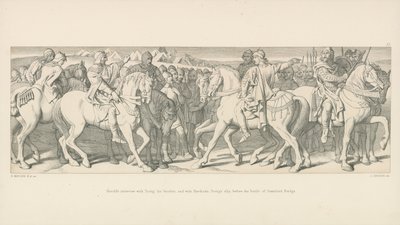 Harold在斯坦福桥战役之前采访他的兄弟Tostig，以及与Tostig的Ally Hardrada 作者 Daniel Maclise