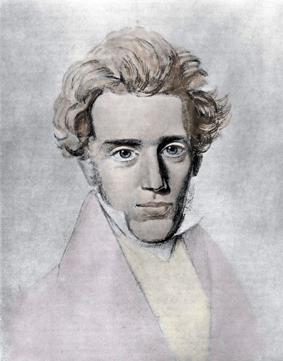 Soren Aabye Kierkegaard，1840年 作者 丹麦学校