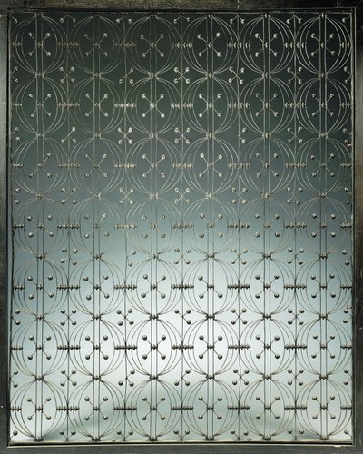 电梯格栅，c.1893 作者 丹克马尔·阿德勒