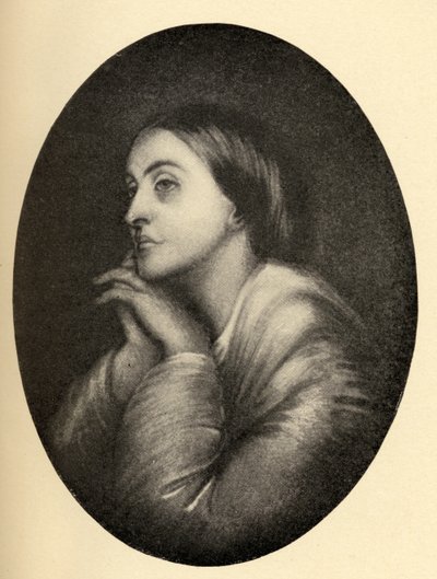 克里斯蒂娜乔治娜罗塞蒂（1830-94）插图从&39;小旅程到着名女性的家园&39;，1897年出版 作者 但丁·加布里埃尔·查尔斯·罗塞蒂