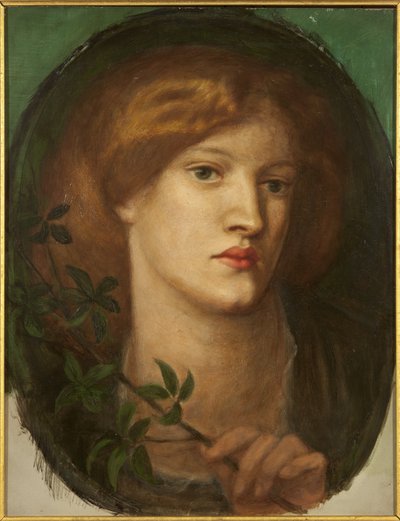 Portrait of Louisa Ruth Herbert 作者 但丁·加布里埃尔·查尔斯·罗塞蒂