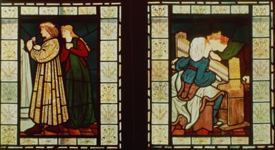 安茹国王Rene的蜜月，由Burne-Jones和Dante G. Rossetti，1862年 作者 但丁·加布里埃尔和伯恩·琼斯，爱德华·罗塞蒂