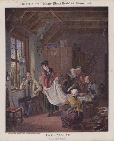 The Pedlar (colour litho) 作者 大卫（继）威尔基