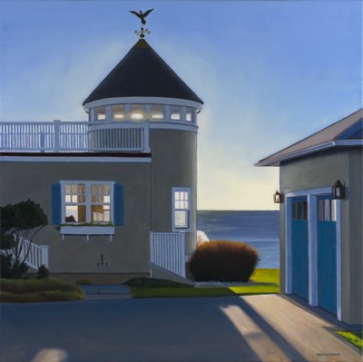 看透》，2016 年（布面油画） 作者 大卫·阿森诺（David Arsenault）