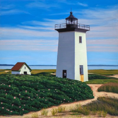 二十年漫步，2019（布面油画） 作者 大卫·阿森诺（David Arsenault）