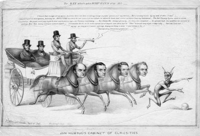 Van Humbug的好奇心，c.1837 作者 戴维·克莱普尔·约翰斯顿