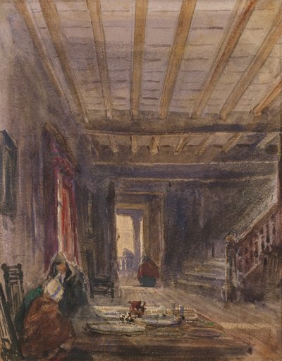 内部与数字在表（wc在纸上） 作者 David Cox