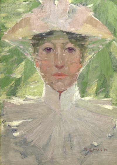 The New Bonnet，c.1893-94 作者 David Gauld