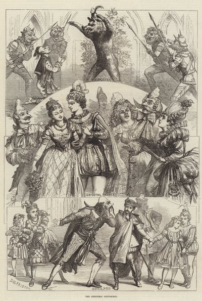 圣诞节哑剧 作者 David Henry Friston