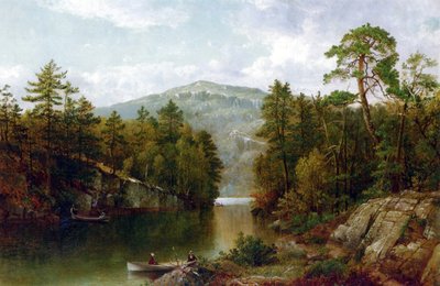 乔治湖，1876年 作者 David Johnson