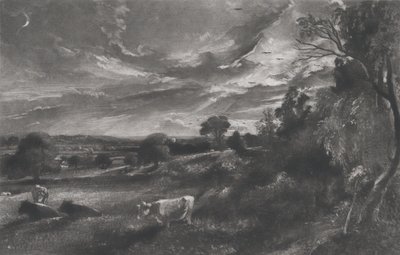 1831年夏日的夜晚。 作者 大卫卢卡斯