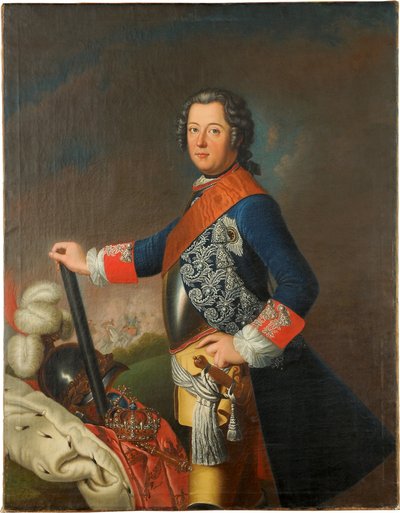 普鲁士的腓特烈二世，1743年 作者 David Matthieu