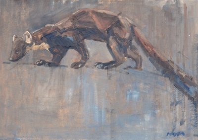 松马腾，2023 年（布面油画） 作者 大卫·迈耶