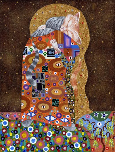 Feline Fulfilment，2011 年 作者 大卫·牛顿