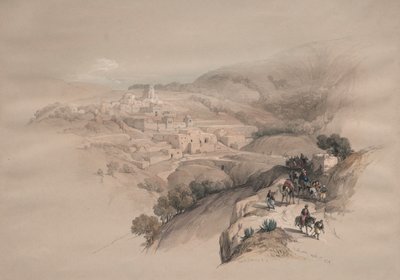 伯大尼（Bethany），1839年。 作者 大卫·罗伯茨