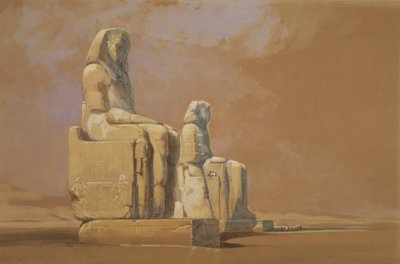 底比斯歌罗西，1838年 作者 大卫·罗伯茨