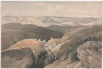 圣萨巴修道院 作者 David Roberts