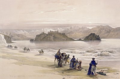 1839年2月27日，阿拉伯海湾，阿拉伯海湾，Petraea，1831年，在“圣地”第三卷的第108号板块上，由Louis Haghe（1806-85）酒吧刻。 1849年 作者 大卫·罗伯茨