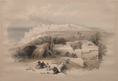 贾法，1839年。 作者 大卫·罗伯茨