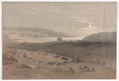 耶利哥，1839年。 作者 大卫·罗伯茨