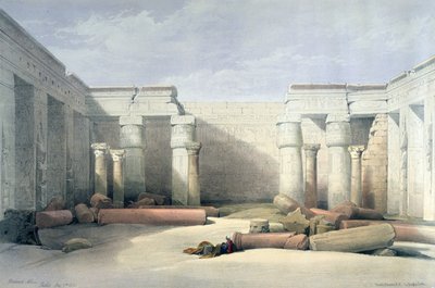 Medinet Abu - Thebes，1832 年 12 月 5 日
