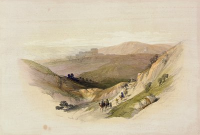 Semua遗址，1839年3月16日“圣地”第1卷;由Louis Haghe（1806-85）于1842年在伦敦出版 作者 David Roberts