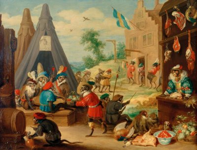 Affenfest 作者 David Teniers the Younger