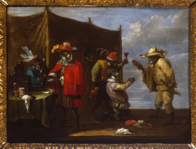 歌手 作者 大卫·特尼尔斯（David Teniers）