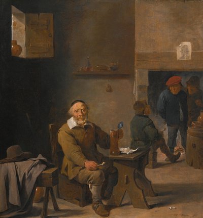 客栈里的农民 作者 大卫·特尼尔斯（David Teniers）